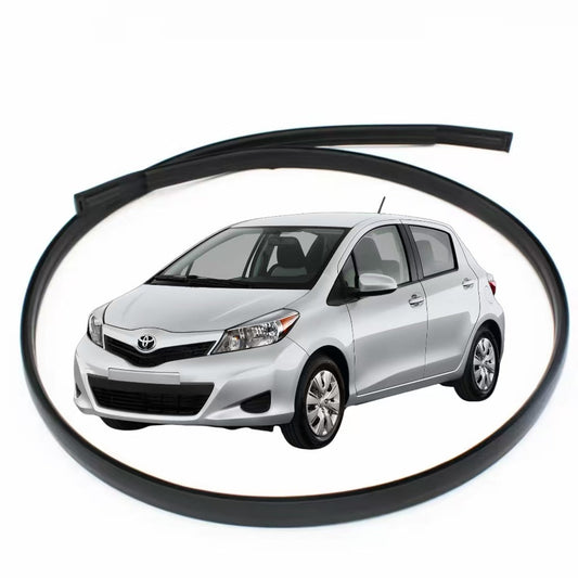 2PCS Car Roof Trim Molding Seal Strip Rubber For Toyota Yaris hatchback 2005-2013 Car Roof Trim Molding weatherstrip