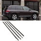 4Pcs Car Window Weatherstrip For Toyota Highlander 2011-2013 Car Weatherstrip Window Moulding Trim weatherstrip