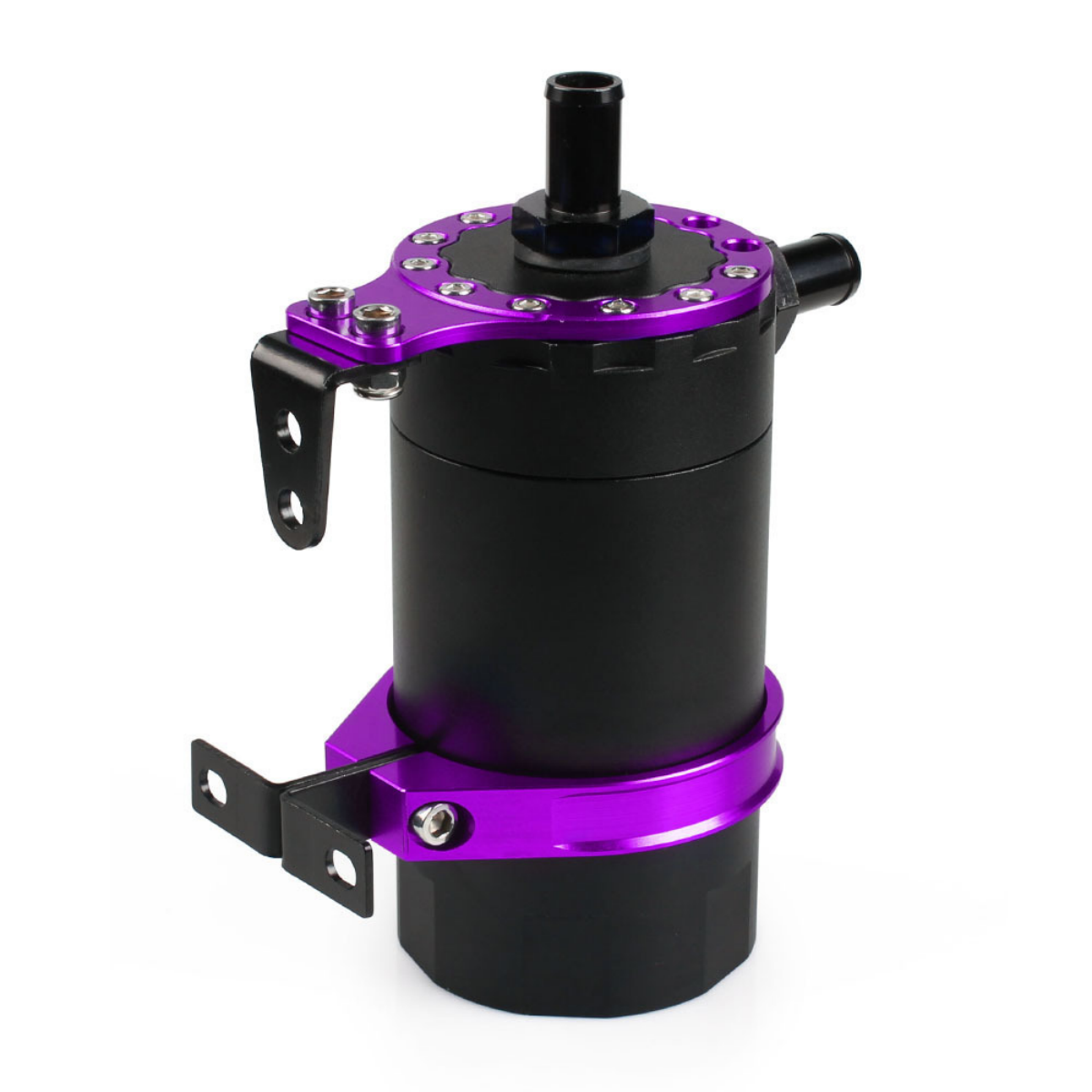Aluminum Baffled Billet Oil Catch Tank Reservoir Kit Universal Oil Catch Can oil catch can