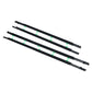 4Pcs Car Window Weatherstrip Black For Honda CRV 2012-2016  Car Weatherstrip Window Moulding Trim  72450-T0G-A01 72410-T0G-A01 72950-T0G-A01 72910-T0G-A01 weatherstrip