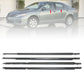 4Pcs Car Window Weatherstrip Black For Toyota Camry 2006-2011 Car Weatherstrip Window Moulding Trim 75720-06080 75730-06060 75740-06060 75710-06080 weatherstrip
