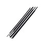 4Pcs Car Window Weatherstrip Black For Toyota Sequoia Tundra 2007-2018 Car Weatherstrip Window Moulding Trim 68160-0C020 68210-0C020 68163-0C020 68164-0C020 weatherstrip