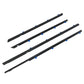 4Pcs Car Window Weatherstrip Black For Honda civic 2012-2015 Car Weatherstrip Window Moulding Trim 72450-TRO-A01 72410-TRO-A01 72950-TRO-A01 72910-TRO-A01 weatherstrip
