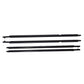 4Pcs Car Window Weatherstrip For Toyota Highlander 2008-2010 Car Weatherstrip Window Moulding Trim weatherstrip