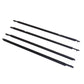 4Pcs Car Window Weatherstrip For Toyota Corolla 2009-2013 Car Weatherstrip Window Moulding Trim weatherstrip