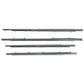 4Pcs Car Window Weatherstrip Black For Honda CRV 2012-2016  Car Weatherstrip Window Moulding Trim  72450-T0G-A01 72410-T0G-A01 72950-T0G-A01 72910-T0G-A01 weatherstrip