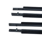 4Pcs Car Window Weatherstrip Black For Toyota Camry 2006-2011 Car Weatherstrip Window Moulding Trim 75720-06080 75730-06060 75740-06060 75710-06080 weatherstrip