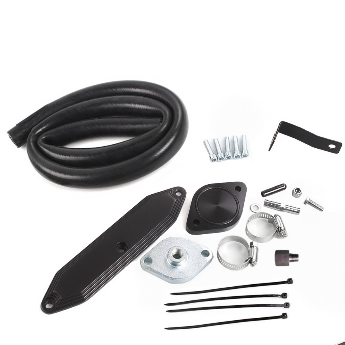 Us Tariff included EGR Valve Coolant Cooler set For Ford F250 F350 2011-2019 6.7L Powerstroke Diesel Black EGR Valve EGRKIT Shop