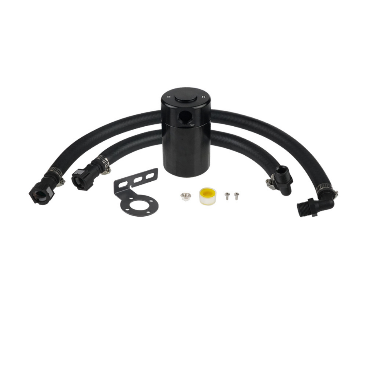 Car Air Oil Separator Oil Catch Can For 2021-2022 Chevy Suburban/GMC/Tahoe 019-2022 Chevy Silverado 1500/GMC Sierra 1500 Black EGRKIT Shop