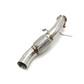 3" High Flow Stainless Steel Exhaust Downpipe for 2006-2010 BWM X5 E70 M57N2 4.3" O.D. V-BAND FLANGE EGRKIT Shop