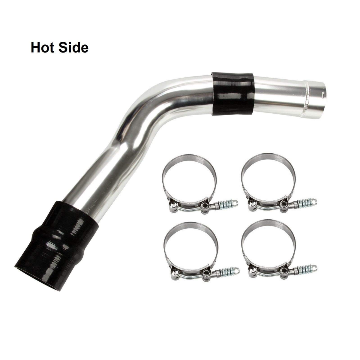 Polished Hot & Cold Side Intercooler Pipe Boot Kit For 11-16 Ford 6.7L Diesel EGRKIT Shop