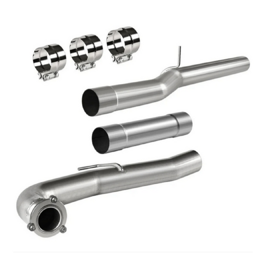 4" 4099ss Pipe For 2015.5-2016 Duramax Pipe Without muffler EGRKIT Shop