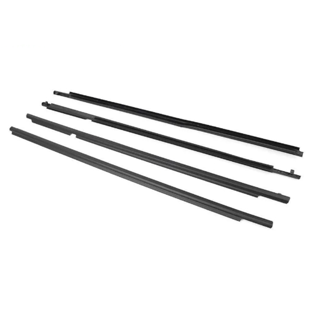 4Pcs Car Window Weatherstrip For Toyota Highlander 2011-2013 Car Weatherstrip Window Moulding Trim weatherstrip