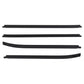 4Pcs Car Window Weatherstrip Black For Toyota Hilux Vigo 4-Door Pickup 04-15  Car Weatherstrip Window Moulding Trim  68161-0K010 68162-0K010 68163-0K010 68164-0K010 weatherstrip
