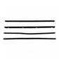 2Pcs Car Window Weatherstrip Black For Toyota hilux 1995 Car Weatherstrip Window Moulding Trim weatherstrip