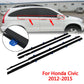 4Pcs Car Window Weatherstrip Black For Honda civic 2012-2015 Car Weatherstrip Window Moulding Trim 72450-TRO-A01 72410-TRO-A01 72950-TRO-A01 72910-TRO-A01 weatherstrip