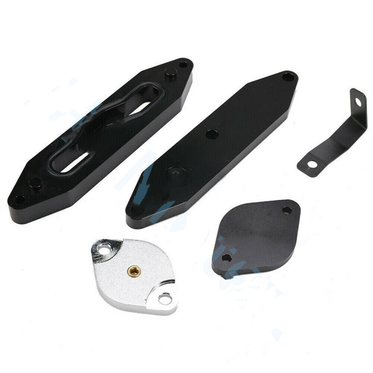 Us Tariff included EGR Valve Coolant Cooler set For Ford F250 F350 2011-2019 6.7L Powerstroke Diesel Black EGR Valve EGRKIT Shop