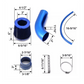 Cold Air Intake System Filter Induction Kits Universal Car Pipe Power Flow Hose EGRKIT Shop
