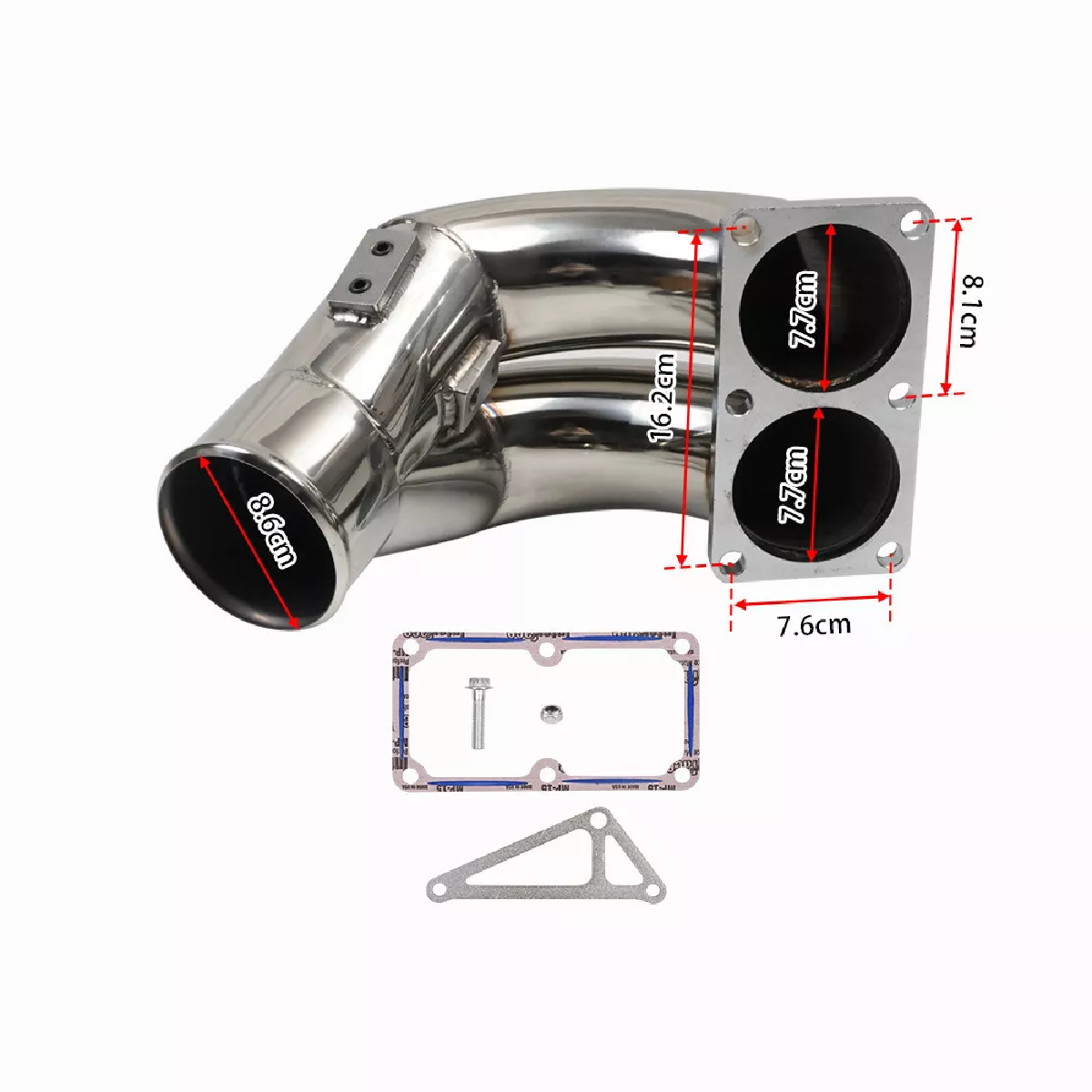 Stainless Steel 3.5" Intake Elbow For Dodge Ram 2500 6.7L Cummins Turbo Diesel 2007-2013 EGRKIT Shop
