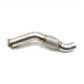 3" High Flow Stainless Steel Exhaust Downpipe for 2006-2010 BWM X5 E70 M57N2 4.3" O.D. V-BAND FLANGE EGRKIT Shop