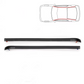 2PCS Car Roof Trim Molding Seal Strip Rubber For Toyota Hilux Car Roof Trim Molding weatherstrip