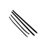 4Pcs Car Window Weatherstrip Black For Toyota Hilux Vigo 4-Door Pickup 04-15  Car Weatherstrip Window Moulding Trim  68161-0K010 68162-0K010 68163-0K010 68164-0K010 weatherstrip