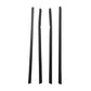 4Pcs Car Window Weatherstrip Black For Honda city 2009-2014 Car Weatherstrip Window Moulding Trim weatherstrip