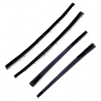 4Pcs Car Window Weatherstrip For Toyota Fortuner 2016-2023 Car Weatherstrip Window Moulding Trim weatherstrip