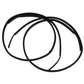 2PCS Car Roof Trim Molding Seal Strip Rubber For Toyota Fortuner 2006-2011 Car Roof Trim Molding weatherstrip