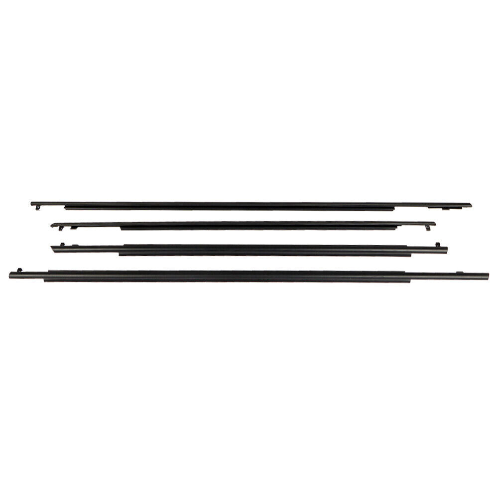 4Pcs Car Window Weatherstrip Black For Toyota Prius 2010-2015 Car Weatherstrip Window Moulding Trim 75710-47021 75720-47021 75730-470217 5740-47021 EGRKIT Shop