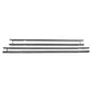 4Pcs Car Window Weatherstrip For Honda civic 2006-2011 Car Weatherstrip Window Moulding Trim 72450-SNA-A01 72410-SNA-A01 72950-SNA-A01 72910-SNA-A01 weatherstrip