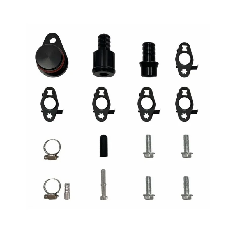 EGR Valve Kit for Chevrolet 2017-2019 EGR Valve Kit Billet Intake Plate 6.6L Duramax L5P EGR Valve EGRKIT Shop