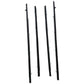 4Pcs Car Window Weatherstrip For Toyota Corolla AE-100 1997 Car Weatherstrip Window Moulding Trim weatherstrip