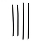 4Pcs Car Window Inner Weatherstrip Black Inner For Hilux 4 doors 2004-2015 Car Weatherstrip Window Moulding Trim weatherstrip
