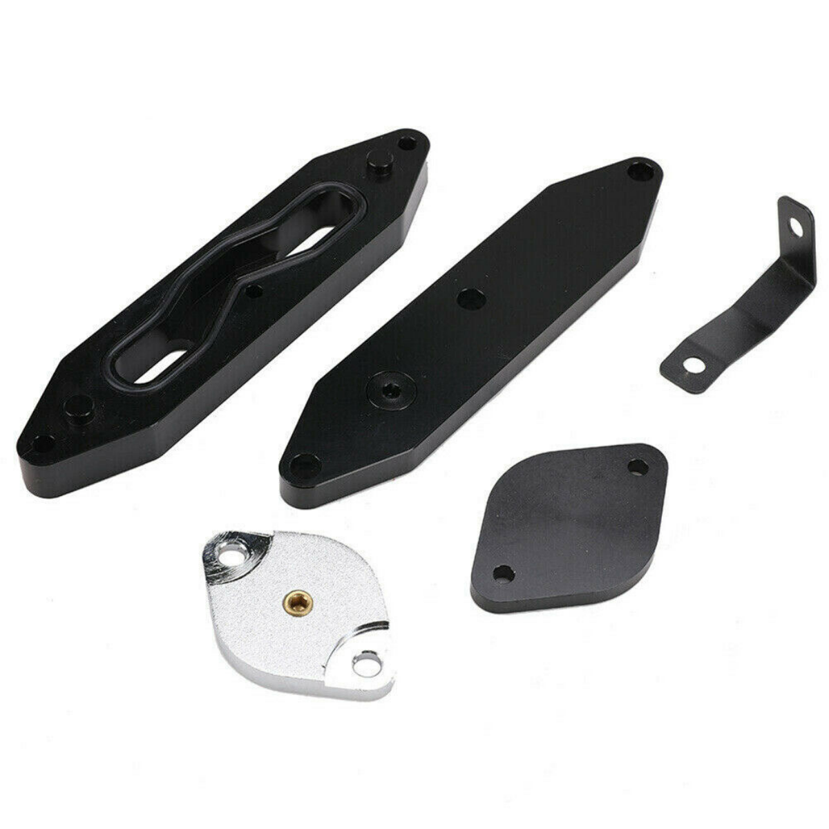 Us Tariff included EGR Valve Coolant Cooler set For Ford F250 F350 2011-2019 6.7L Powerstroke Diesel Black EGR Valve EGRKIT Shop