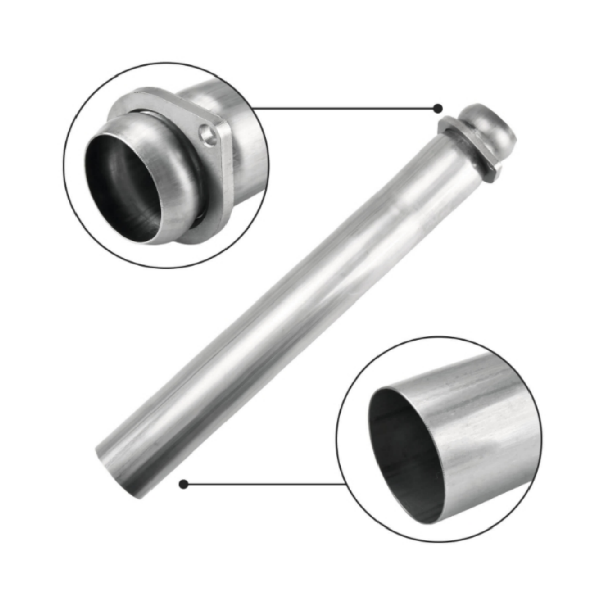 6.0L Powerstroke 3.5" Cat & DPF Pipe for 2003-2007 Ford F250/F350 EGRKIT Shop