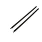 4Pcs Car Window Weatherstrip Black For Toyota Tacoma Double Cab 2005-2015 Car Weatherstrip Window Moulding Trim  68161-04050 68162-04050 68163-04020 68164-04020 weatherstrip