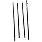 4Pcs Car Window Weatherstrip For Toyota Corolla AE-100 1997 Car Weatherstrip Window Moulding Trim weatherstrip