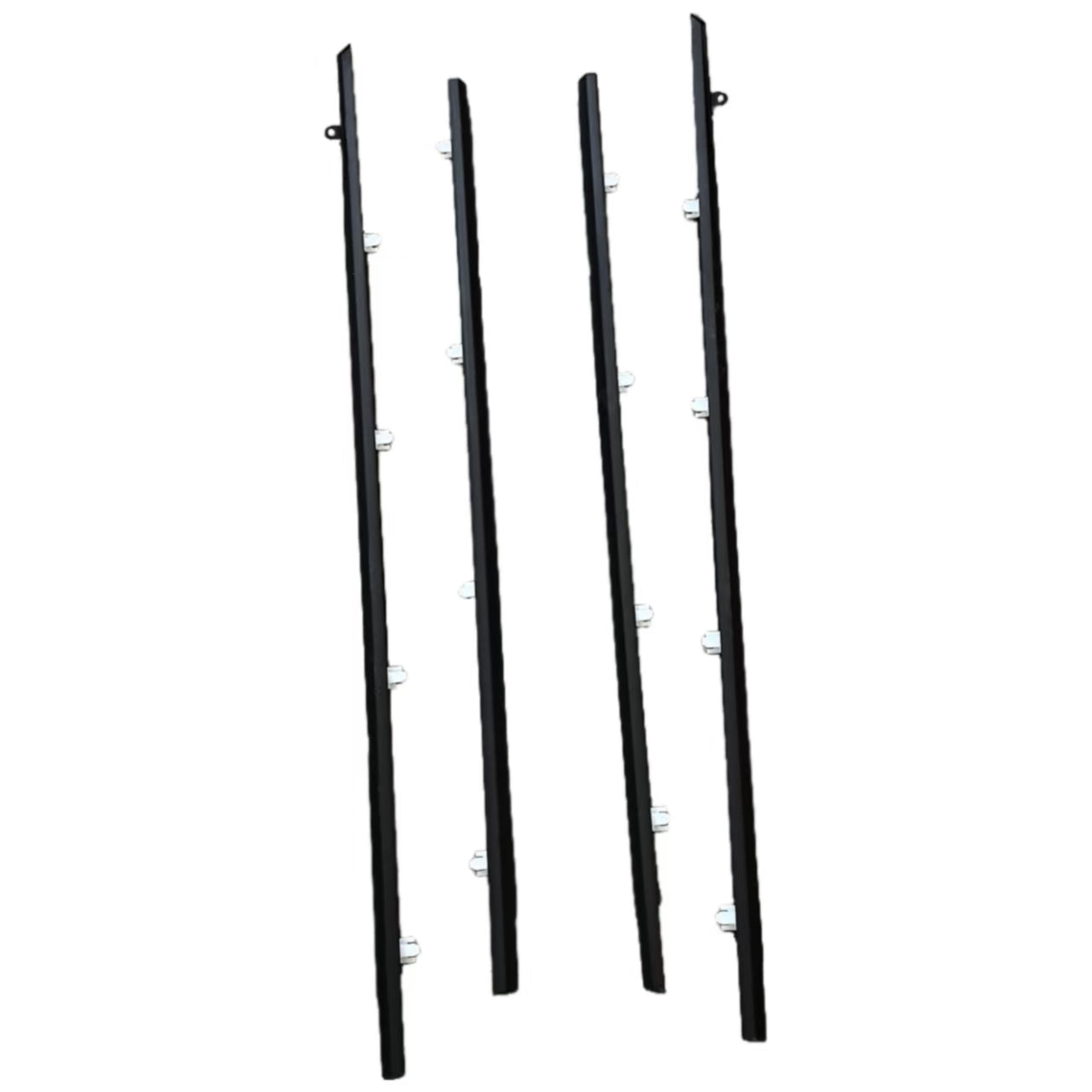 4Pcs Car Window Weatherstrip For Toyota Corolla AE-100 1997 Car Weatherstrip Window Moulding Trim weatherstrip