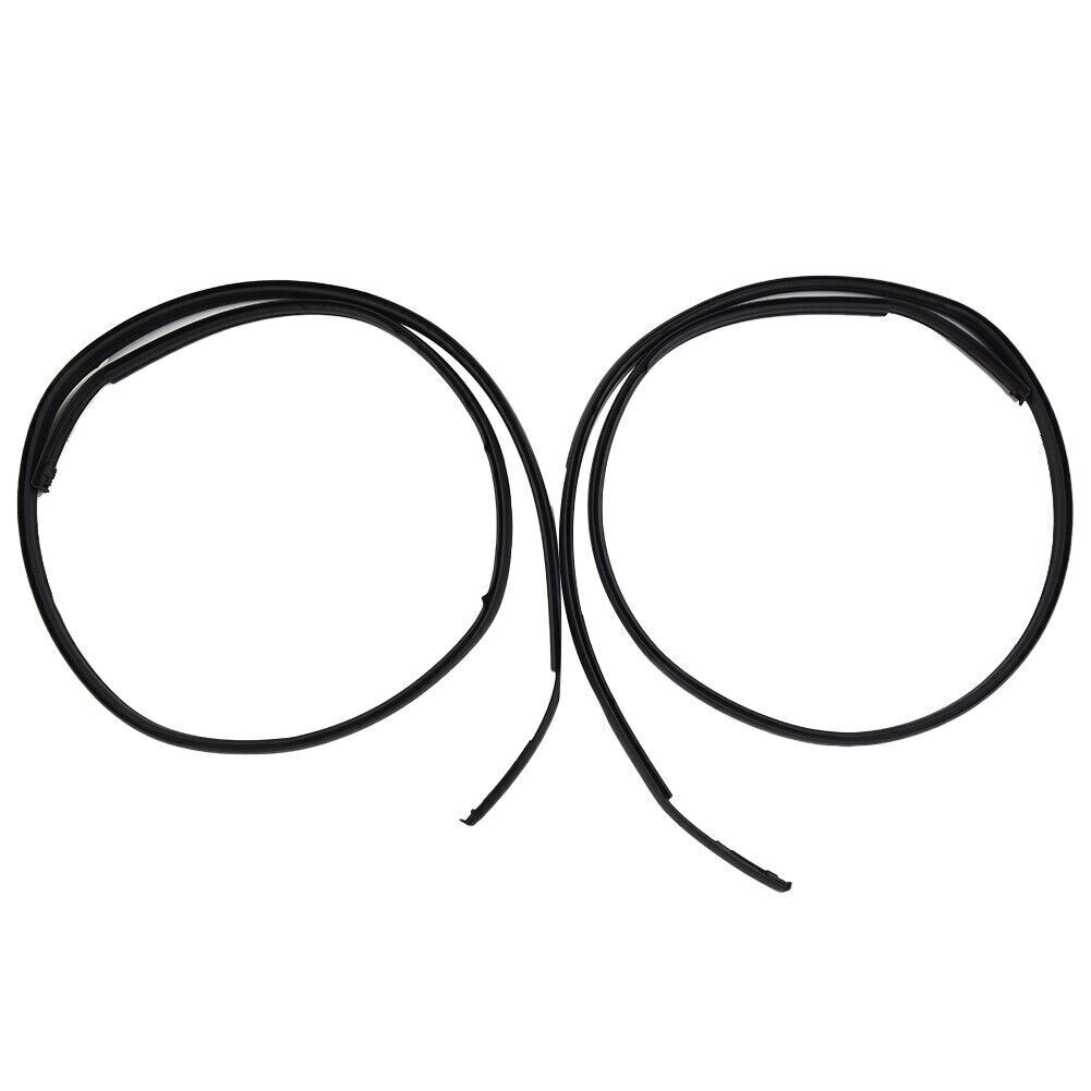 2PCS Car Roof Trim Molding Seal Strip Rubber For Toyota Fortuner 2006-2011 Car Roof Trim Molding weatherstrip
