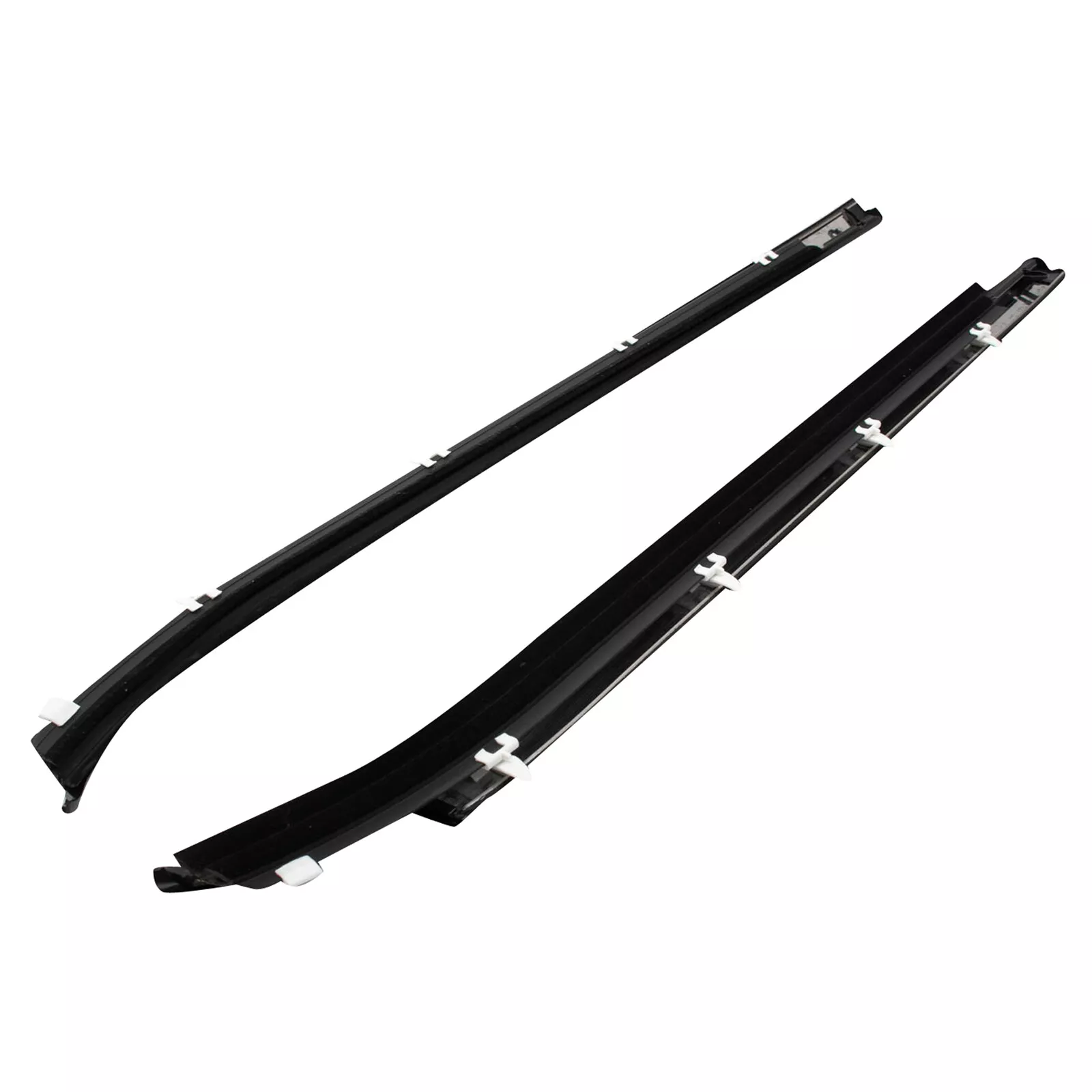 4Pcs Car Window Weatherstrip Black For Toyota 2000-2006 Toyota Tundra Car Weatherstrip Window Moulding Trim weatherstrip