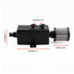 Universal Aluminum 1L Oil Catch Can Reservoir Tank + Breather Filter baffled oil catch can