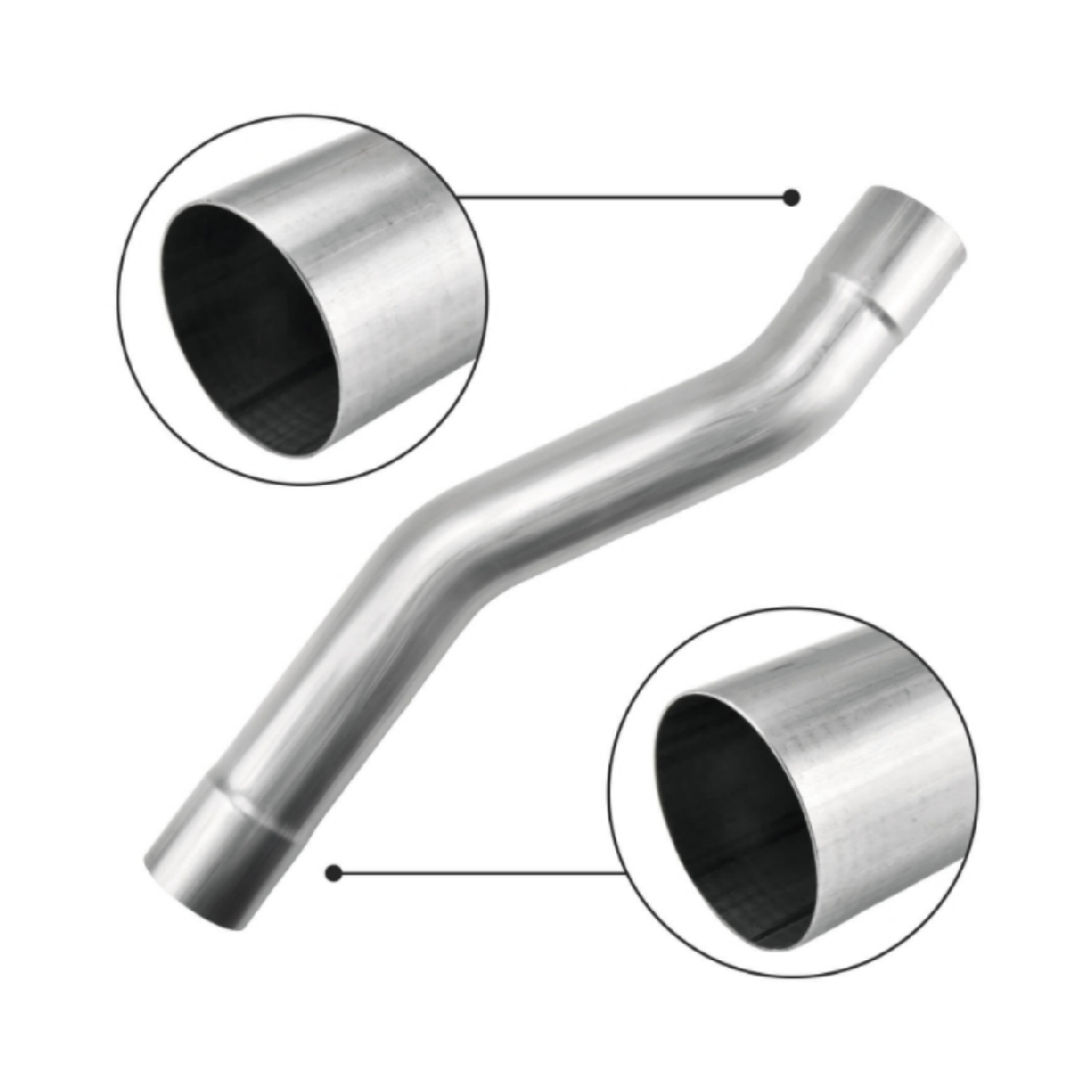 6.0L Powerstroke 3.5" Cat & DPF Pipe for 2003-2007 Ford F250/F350 EGRKIT Shop