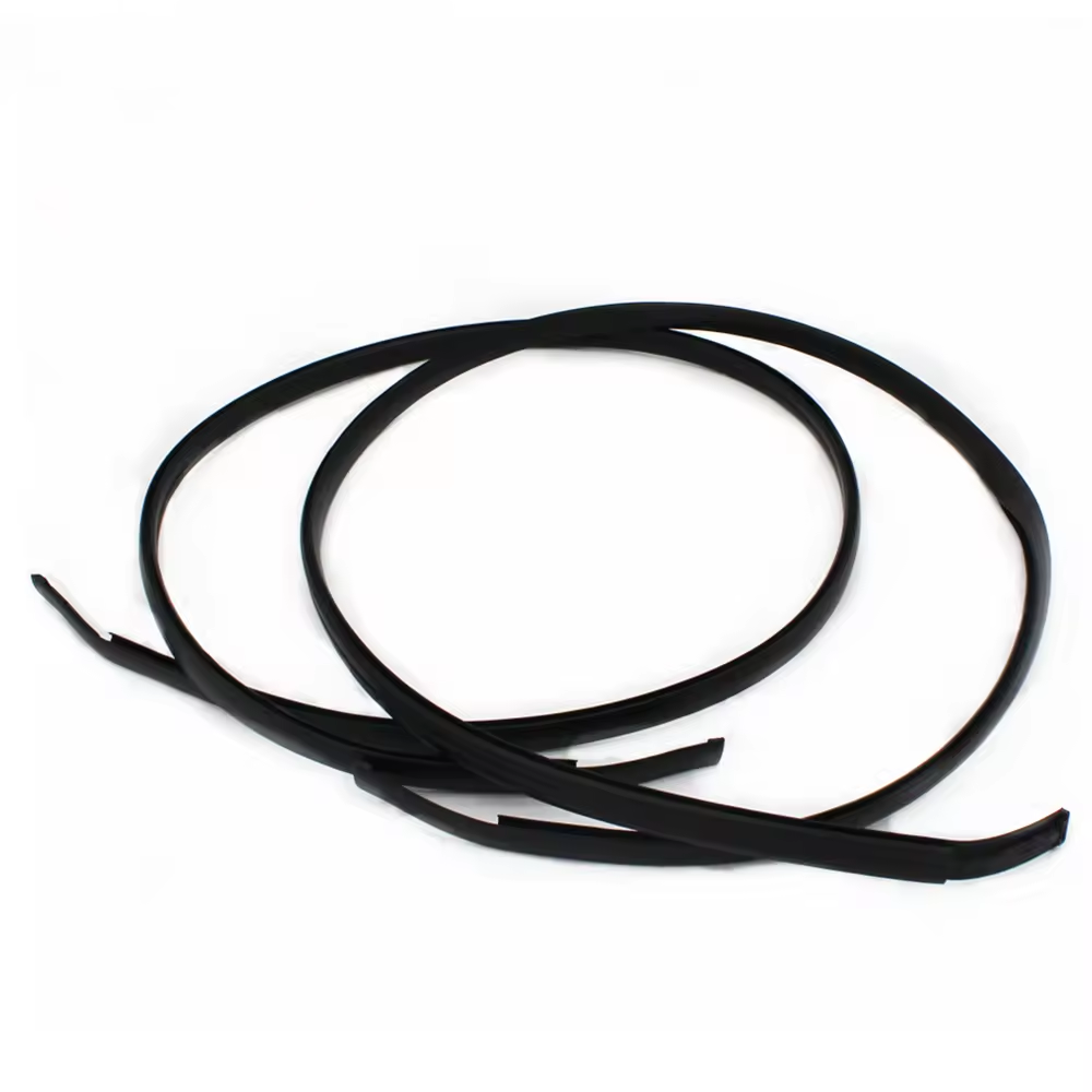 2PCS Car Roof Trim Molding Seal Strip Rubber For Toyota Hilux Car Roof Trim Molding weatherstrip
