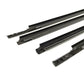4Pcs Car Window Weatherstrip Black For Toyota Vios 2007-2012 Car Weatherstrip Window Moulding Trim 68210-0D090 68160-0D090 68230-0D070 68180-0D070 weatherstrip