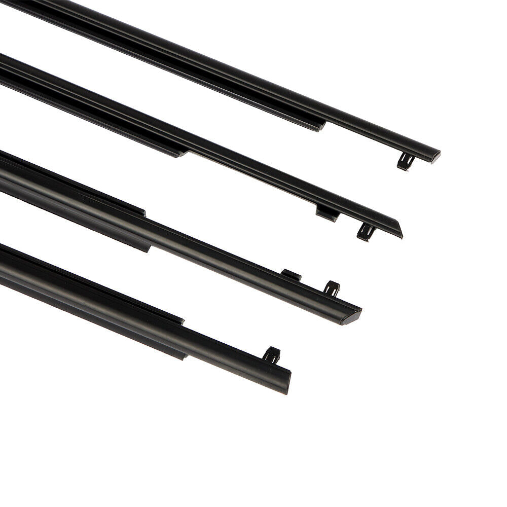 4Pcs Car Window Weatherstrip Black For Toyota Prius 2010-2015 Car Weatherstrip Window Moulding Trim 75710-47021 75720-47021 75730-470217 5740-47021 EGRKIT Shop