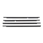 4Pcs Car Window Weatherstrip Black For Toyota 4 runner 2003-2008 Car Weatherstrip Window Moulding Trim weatherstrip