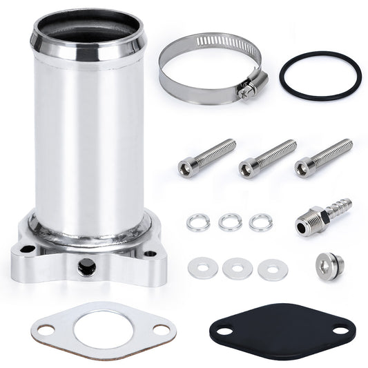 57MM new design EGR Valve Replacement Pipe For 1.9 8v TDI PD130/PD150 2.25" Diesel EGR Delete Kit EGRKIT Shop