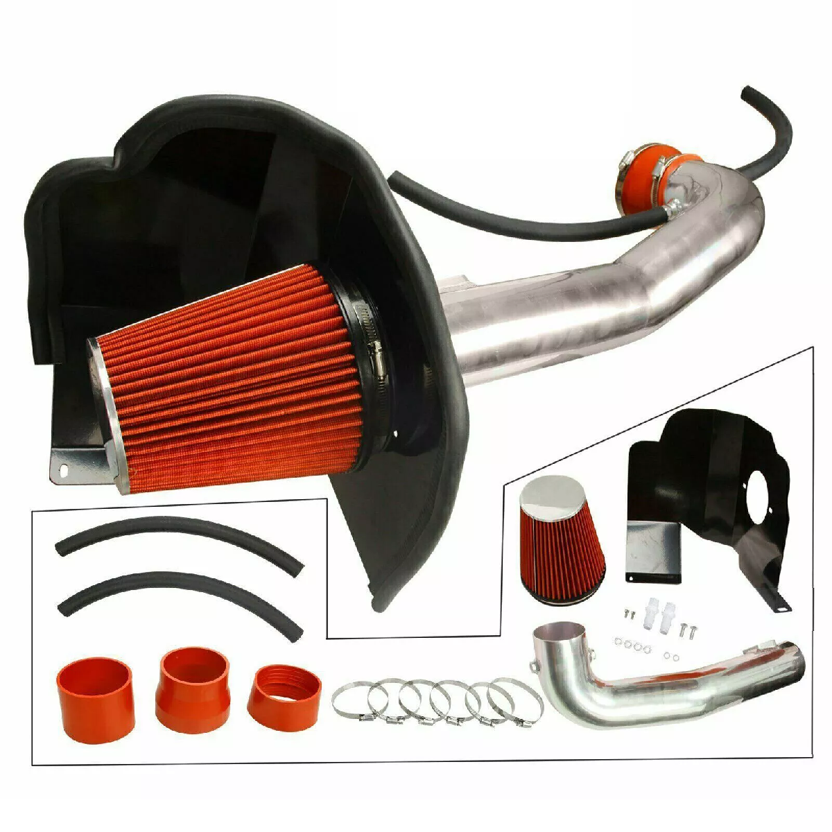 Cold Air Intake Kit & Heat Shield For 2014-2020 Chevrolet GMC Cadillac 5.3L 6.2L EGRKIT Shop