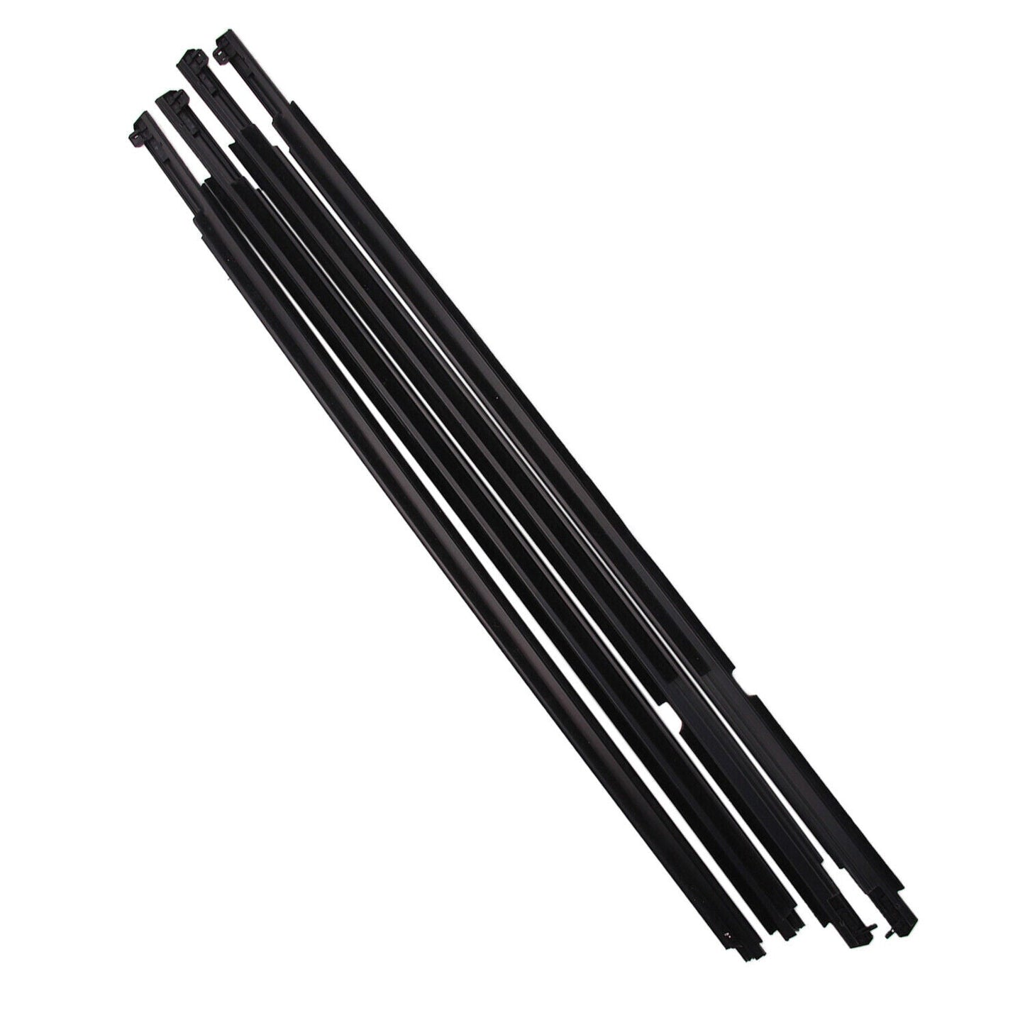 4Pcs Car Window Weatherstrip For Toyota Land Cruiser 2008-2016 LC200 Car Weatherstrip Window Moulding Trim 75710-60070 75720-60070 75730-60050 75740-60050 EGRKIT Shop